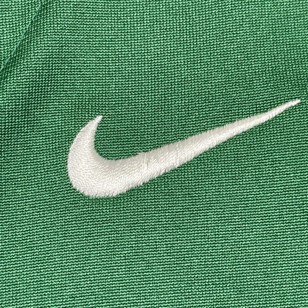 Nike Baseball Jersey Mens Medium Green Button Athletic Team‎ Sports Athleisure